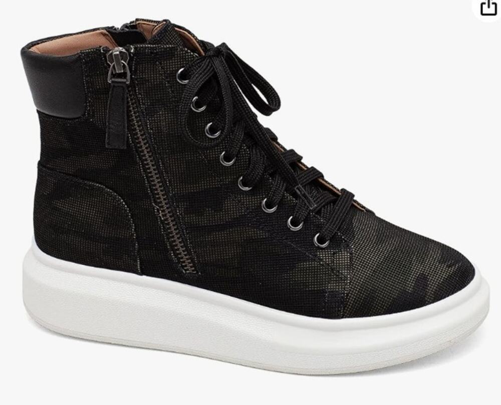Linea Paolo Women's Casual and Fashion Sneakers Sz 9 High Boot